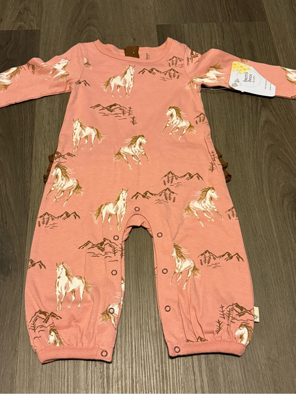 Burt’s Bees Baby Horse Romper